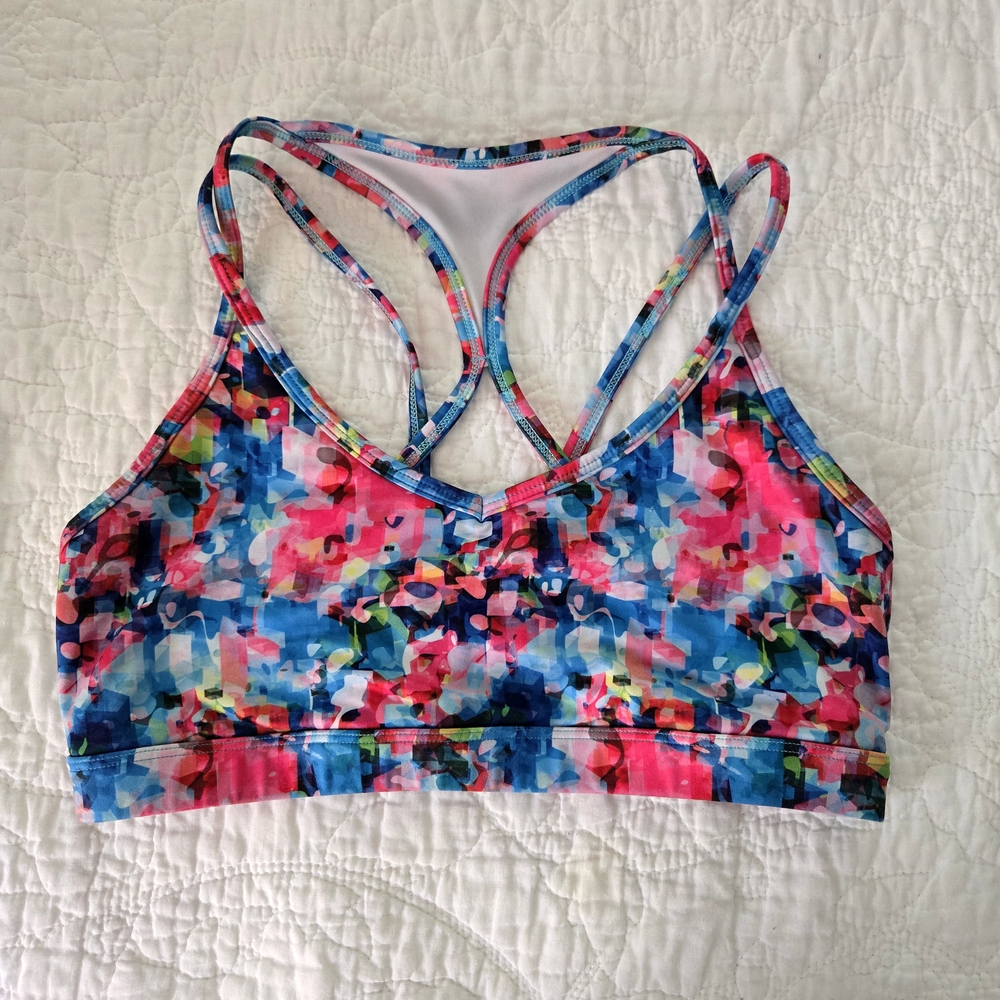 Barbell Voodoo Vibrant Multicolor Sports Bra